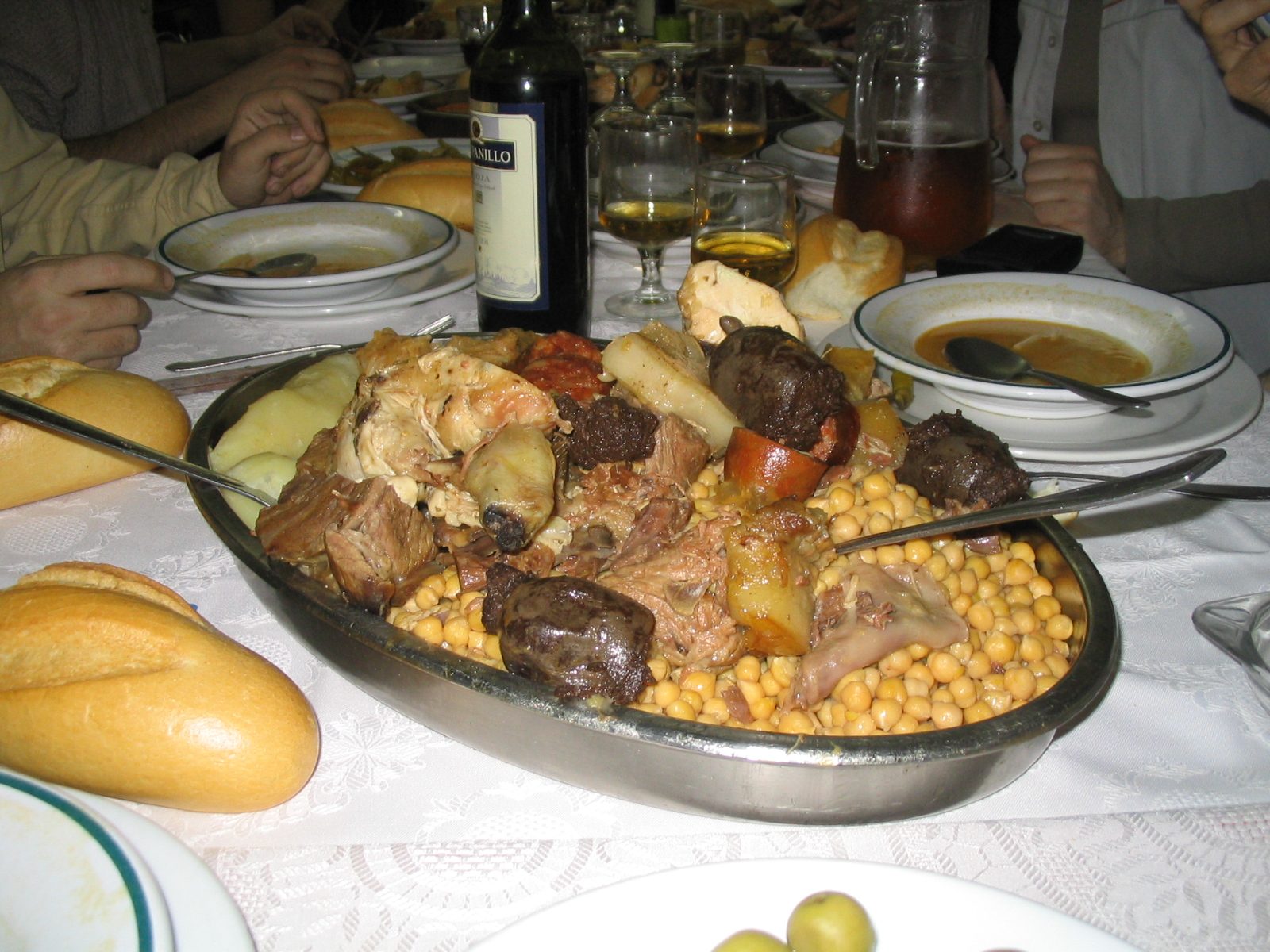 Cocido Madrileño (Madrid Boiled Dinner)
