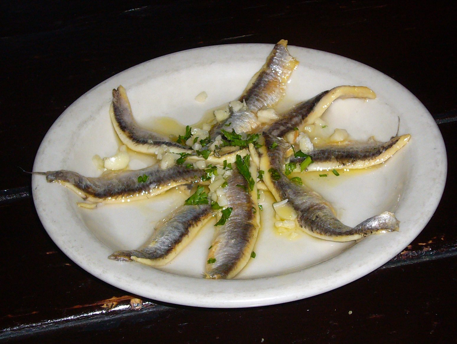 Boquerones en Vinagre (Vinegar-Cured Fresh Anchovies)